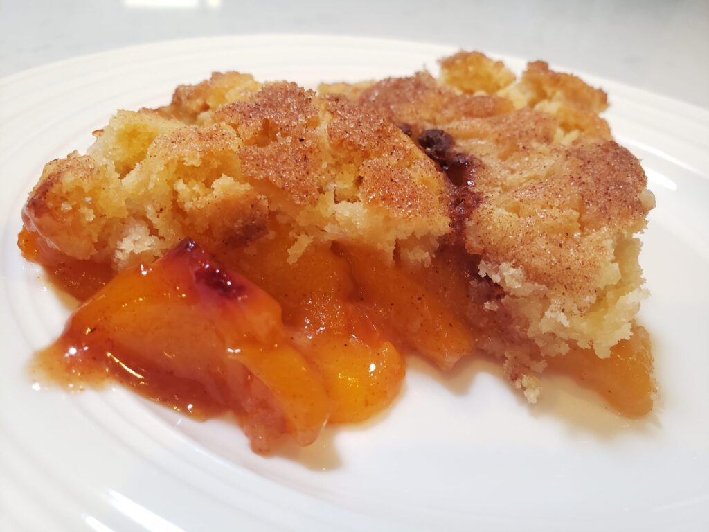 Easy Canned Peach Cobbler Recipe